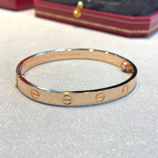 Cartier love bracelet classic model yellow gold dupe