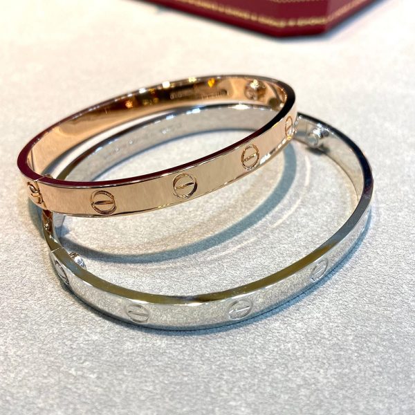 Cartier love bracelet classic model yellow gold dupe