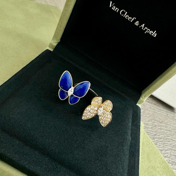 Replica Van Cleef & Arpels Two Butterfly Ring