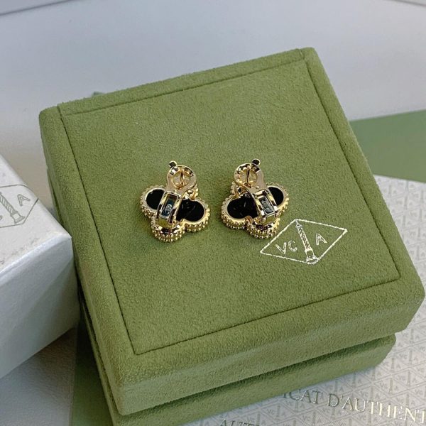 Van Cleef Vintage Alhambra Earrings Replica