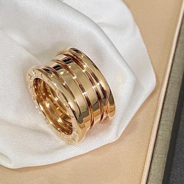 Best Replica18K Yellow Gold Bulgari B.zero1 Ring