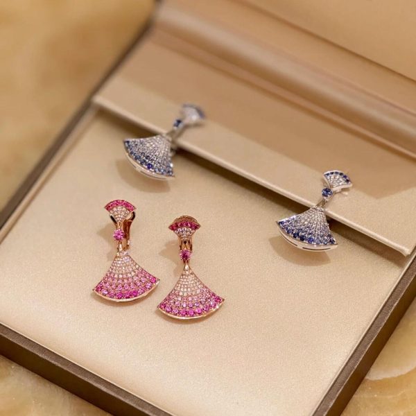 Bulgari divas’ dream earrings rubies imitation